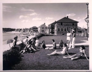 Historic Shot "New-Silver-Beach-Yard" Courtesy of Russ Tonner via New Silver Beach Dot Org